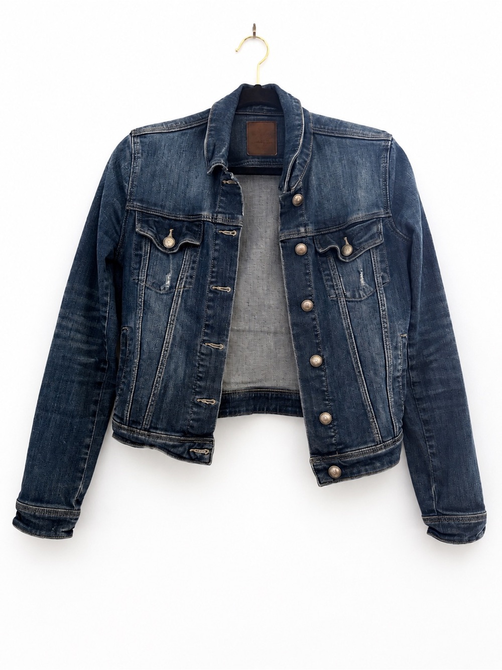 Articles Of Society Dark Blue Denim Jean Jacket
